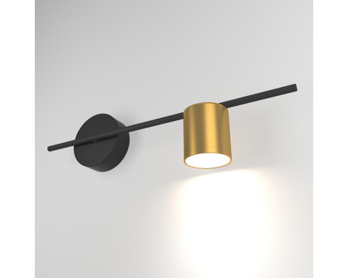 Оформить заказ Бра Elektrostandard Acru LED черный/золото (MRL LED 1019)| VIVID-LIGHT.RU