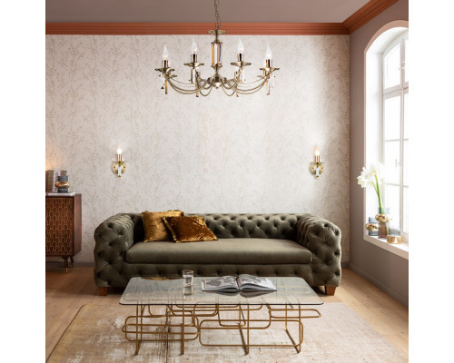 Оформить заказ Бра Eurosvet 60087/1 античная бронза| VIVID-LIGHT.RU