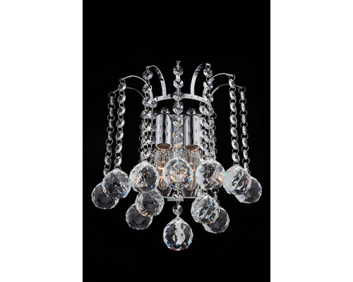 Заказать Бра Eurosvet 3299/2 хром/прозрачный хрусталь Strotskis| VIVID-LIGHT.RU
