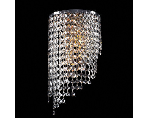 Заказать Бра Eurosvet 3102/2 хром/прозрачный хрусталь Strotskis| VIVID-LIGHT.RU