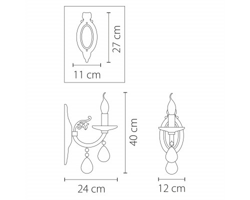 Купить Бра Lightstar 694612| VIVID-LIGHT.RU