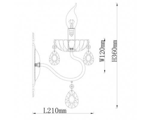 Сделать заказ Бра DeMarkt 683024301| VIVID-LIGHT.RU