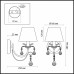 Купить Бра Odeon Light 3431/1W| VIVID-LIGHT.RU