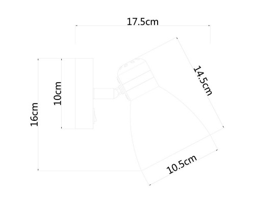 Сделать заказ Бра ARTE Lamp A5049AP-1BK| VIVID-LIGHT.RU