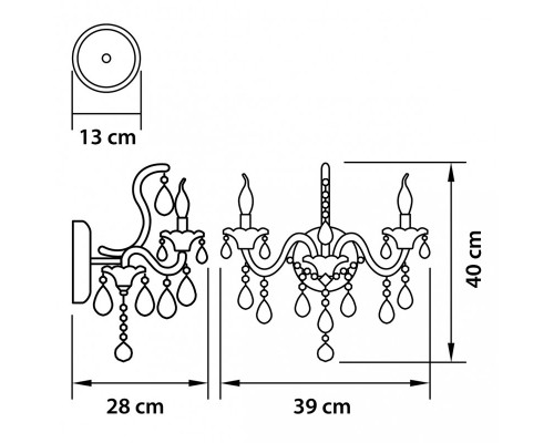 Купить Бра Lightstar 879627| VIVID-LIGHT.RU