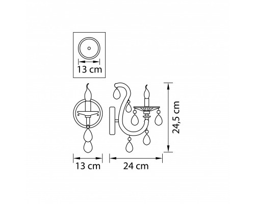 Оформить заказ Бра Lightstar 698615| VIVID-LIGHT.RU