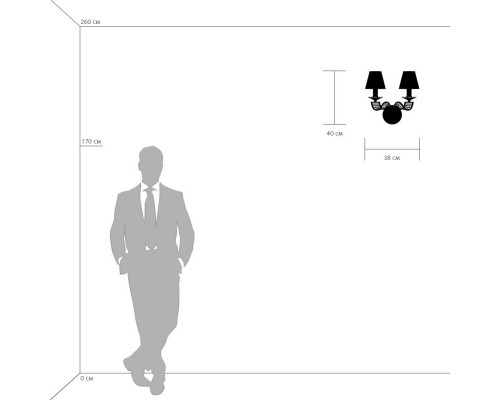 Купить Бра Lightstar 702624| VIVID-LIGHT.RU