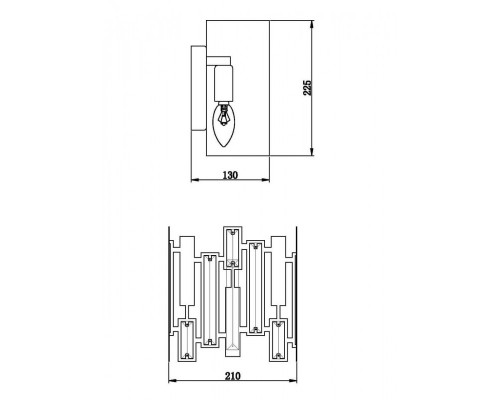 Купить Бра Vele Luce VL2202W02| VIVID-LIGHT.RU