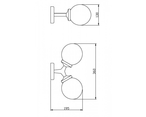 Сделать заказ Бра Vele Luce VL1872W02| VIVID-LIGHT.RU