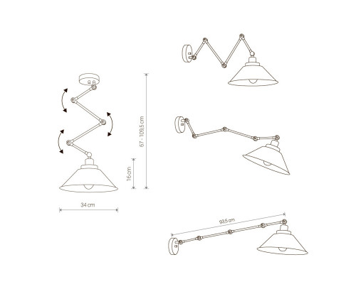 Сделать заказ Бра Nowodvorski 9126| VIVID-LIGHT.RU
