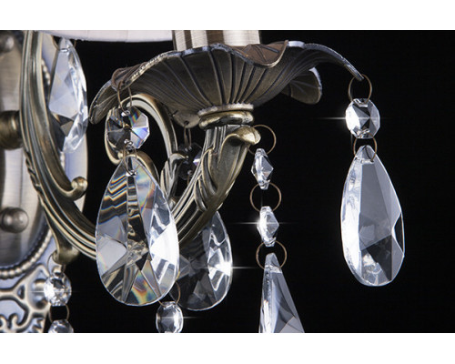 Сделать заказ Бра Eurosvet 3646/1 античная бронза/прозрачный хрусталь| VIVID-LIGHT.RU