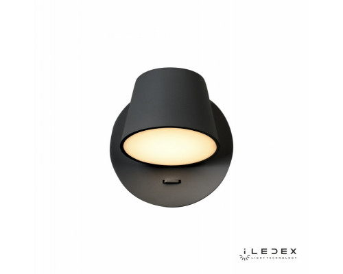 Оформить заказ Бра iLedex W1118-1S BK| VIVID-LIGHT.RU