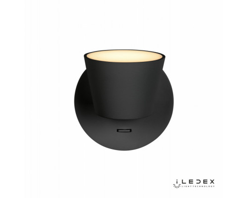 Оформить заказ Бра iLedex W1118-1S BK| VIVID-LIGHT.RU