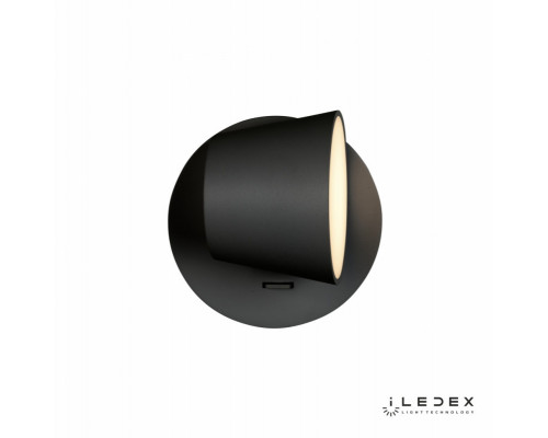 Оформить заказ Бра iLedex W1118-1S BK| VIVID-LIGHT.RU