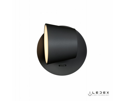 Оформить заказ Бра iLedex W1118-1S BK| VIVID-LIGHT.RU