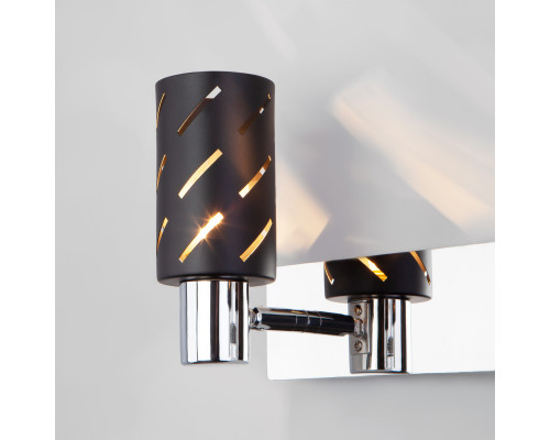 Заказать Бра Eurosvet 20090/2 черный/хром| VIVID-LIGHT.RU
