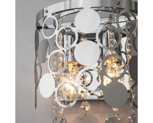 Заказать Бра Eurosvet 10114/2 хром/прозрачный хрусталь Strotskis| VIVID-LIGHT.RU