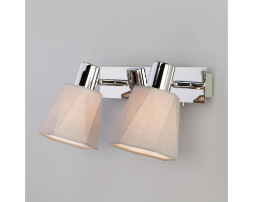 Оформить заказ Бра Eurosvet 20087/2 хром/серый| VIVID-LIGHT.RU