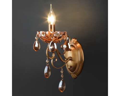 Оформить заказ Бра Eurosvet 10109/1 бронза/тонированный хрусталь Strotskis| VIVID-LIGHT.RU