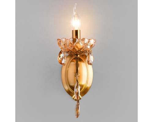 Оформить заказ Бра Eurosvet 10109/1 бронза/тонированный хрусталь Strotskis| VIVID-LIGHT.RU