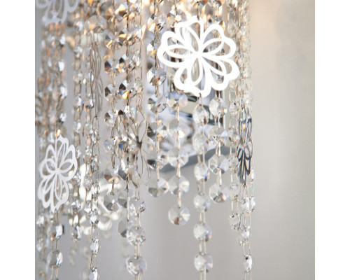 Заказать Бра Eurosvet 10083/2 хром/прозрачный хрусталь Strotskis| VIVID-LIGHT.RU