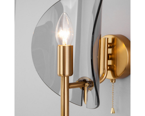 Оформить заказ Бра Eurosvet 60135/1 латунь| VIVID-LIGHT.RU