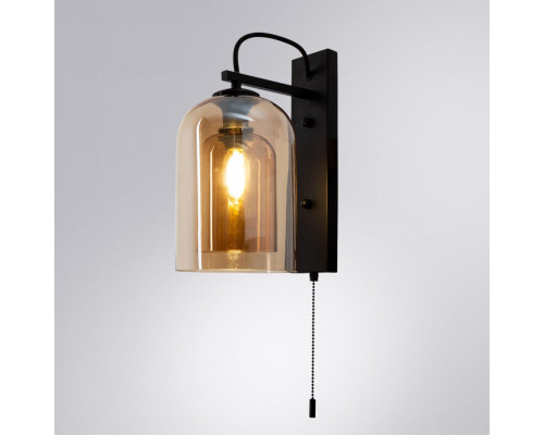 Купить Бра ARTE Lamp A7015AP-1BK| VIVID-LIGHT.RU