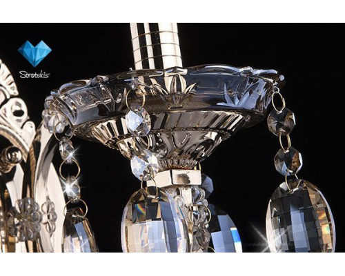 Сделать заказ Бра Eurosvet 3449/1 золото/тонированый хрусталь Strotskis| VIVID-LIGHT.RU