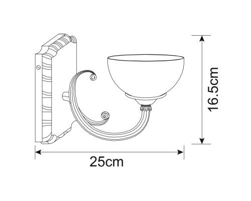 Сделать заказ Бра ARTE Lamp A3777AP-1AB| VIVID-LIGHT.RU