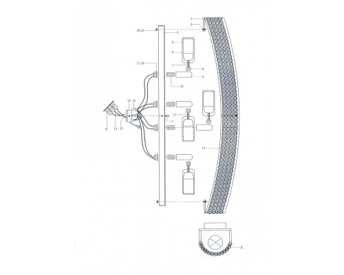 Купить Бра Lightstar 704642| VIVID-LIGHT.RU