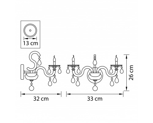 Заказать Бра Lightstar 698625| VIVID-LIGHT.RU