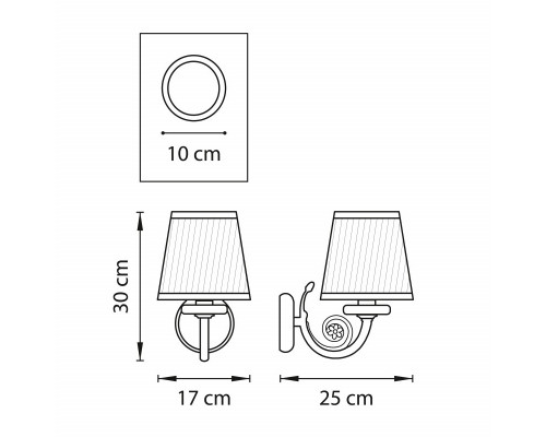 Купить Бра Lightstar 779508| VIVID-LIGHT.RU