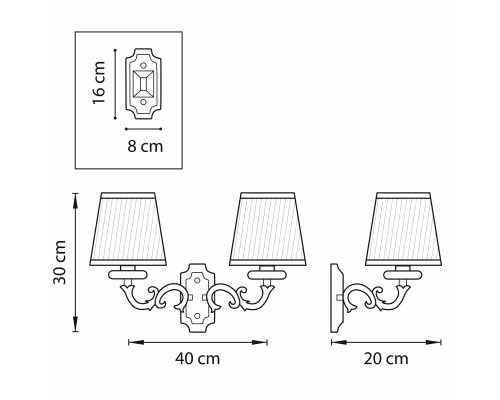 Оформить заказ Бра Lightstar 779528| VIVID-LIGHT.RU
