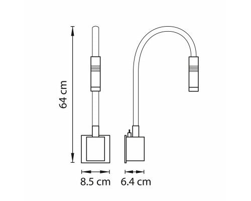 Купить Бра Lightstar 808617| VIVID-LIGHT.RU