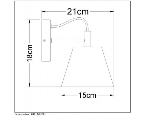 Купить Бра LUCIDE 03213/01/41| VIVID-LIGHT.RU