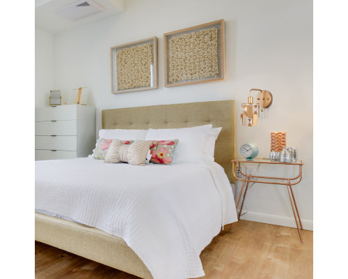 Оформить заказ Бра Eurosvet 10101/1 перламутровое золото/прозрачный хрусталь Strotskis| VIVID-LIGHT.RU