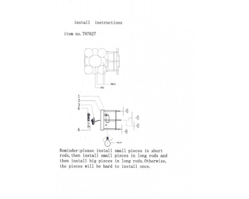Заказать Бра Lightstar 797627| VIVID-LIGHT.RU