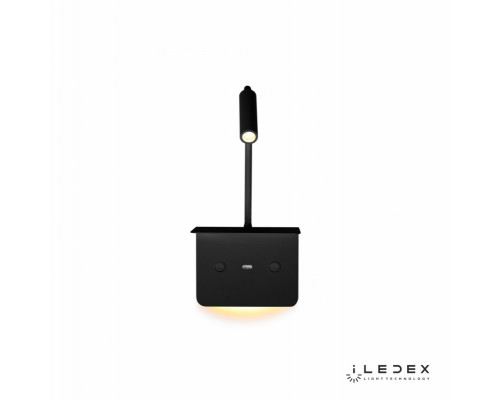 Сделать заказ Бра iLedex 7031C BK| VIVID-LIGHT.RU