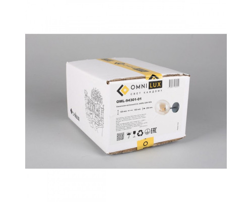Купить Бра Omnilux OML-94301-01| VIVID-LIGHT.RU