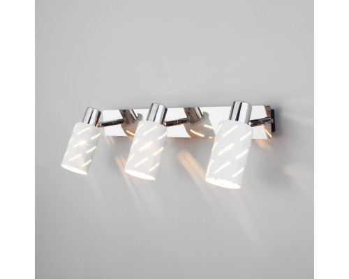Оформить заказ Бра Eurosvet 20090/3 белый/хром| VIVID-LIGHT.RU