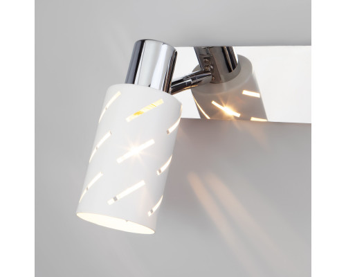 Оформить заказ Бра Eurosvet 20090/3 белый/хром| VIVID-LIGHT.RU