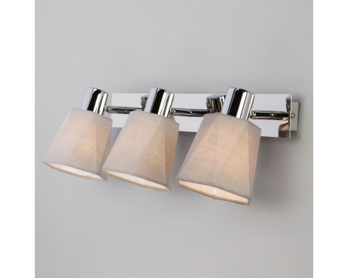 Купить Бра Eurosvet 20087/3 хром/серый| VIVID-LIGHT.RU