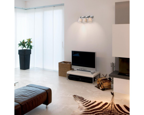 Купить Бра Eurosvet 20087/3 хром/серый| VIVID-LIGHT.RU