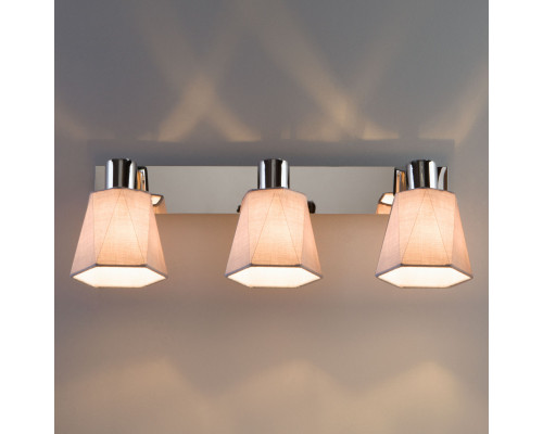 Купить Бра Eurosvet 20087/3 хром/серый| VIVID-LIGHT.RU