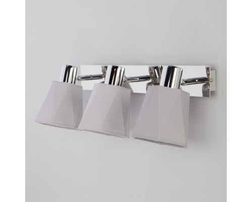 Купить Бра Eurosvet 20087/3 хром/серый| VIVID-LIGHT.RU