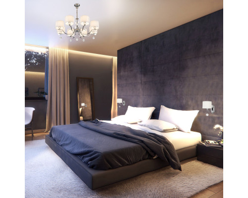 Оформить заказ Бра Eurosvet 60095/1 хром| VIVID-LIGHT.RU