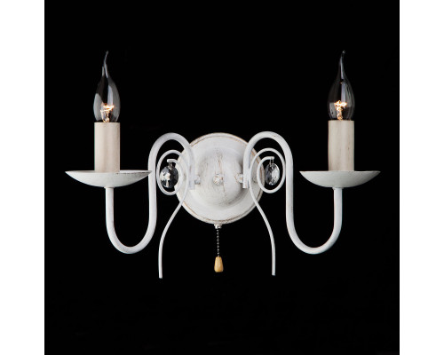 Купить Бра Eurosvet 60018/2 белый с золотом| VIVID-LIGHT.RU