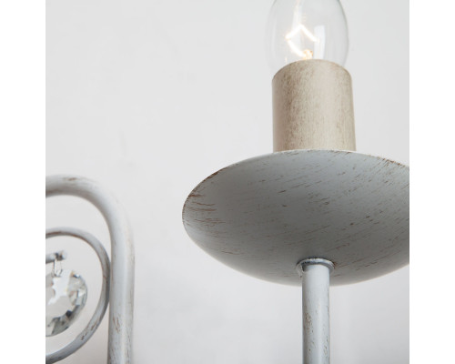 Купить Бра Eurosvet 60018/2 белый с золотом| VIVID-LIGHT.RU