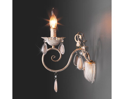 Заказать Бра Eurosvet 10009/1 золото с белым| VIVID-LIGHT.RU