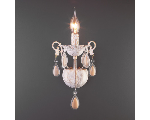 Заказать Бра Eurosvet 10009/1 золото с белым| VIVID-LIGHT.RU